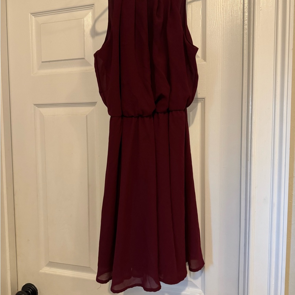 Maroon Dress Size Small